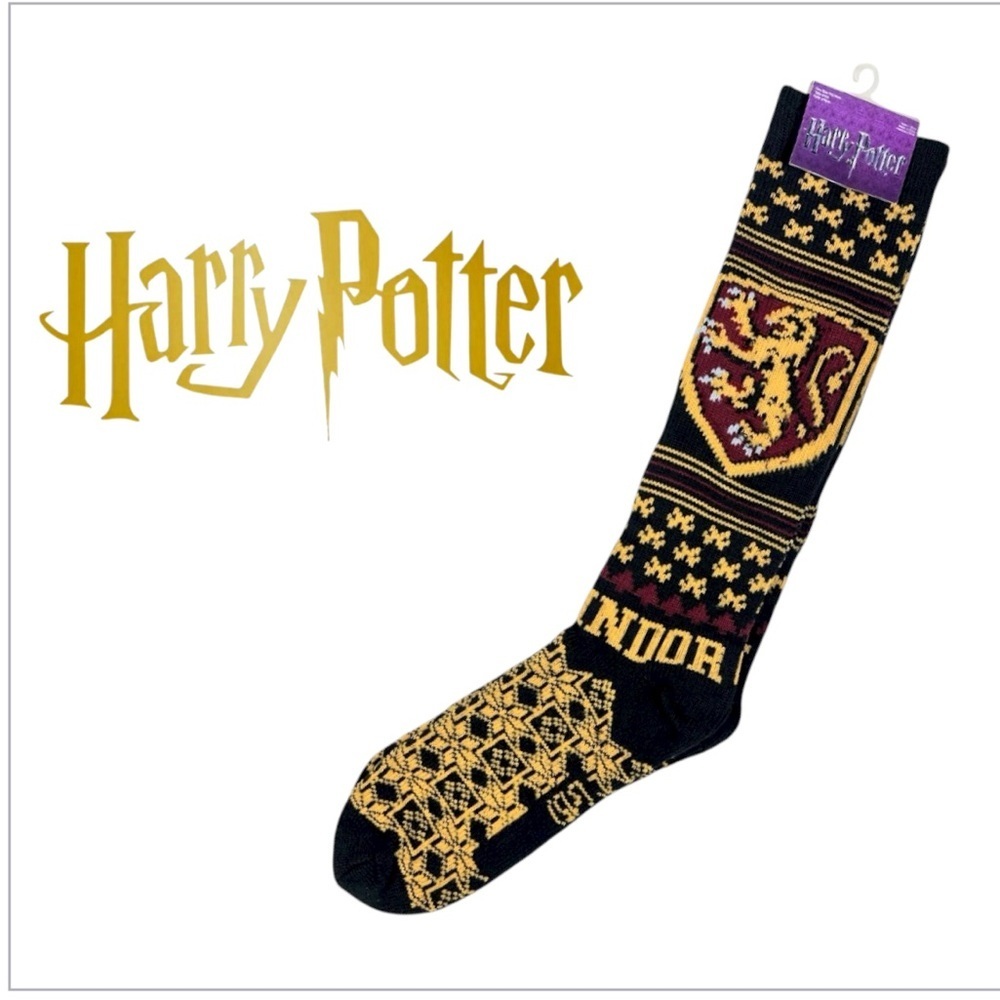 NWT Harry Potter Gryffindor Knee-High Socks